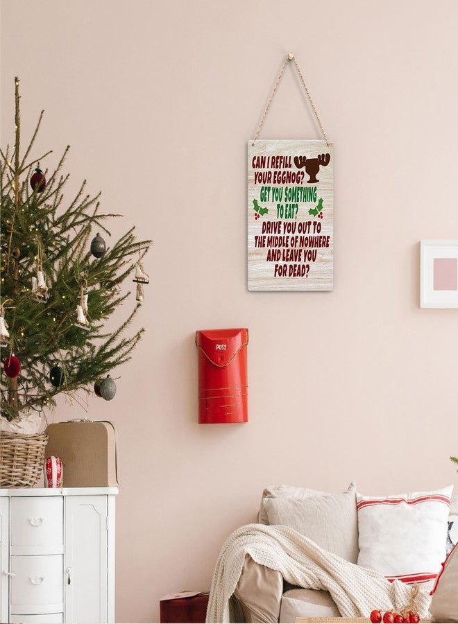 FREHVN National Lampoon's Christmas Vacation Movie Decor Xmas Holiday Decorations Xmas Holiday Decor Funny Merry Christmas Sign 8 x 10 inches - Image 4